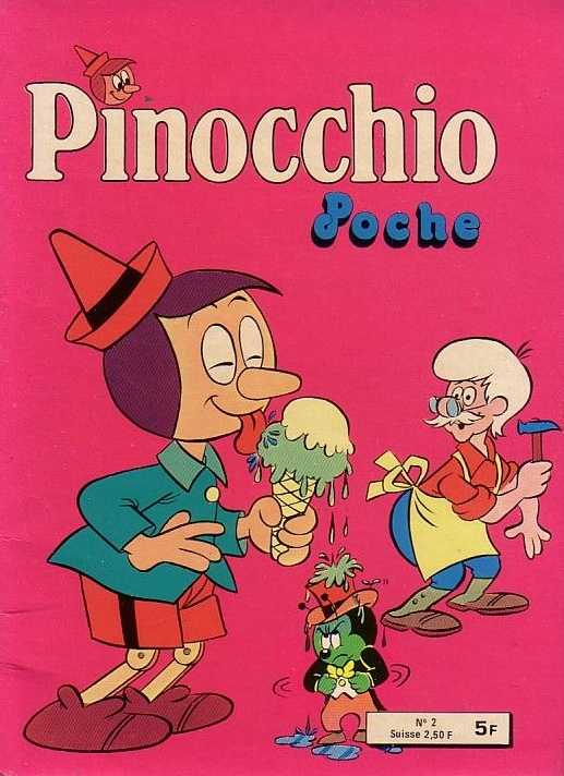 Scan de la Couverture Pinocchio Poche n 2